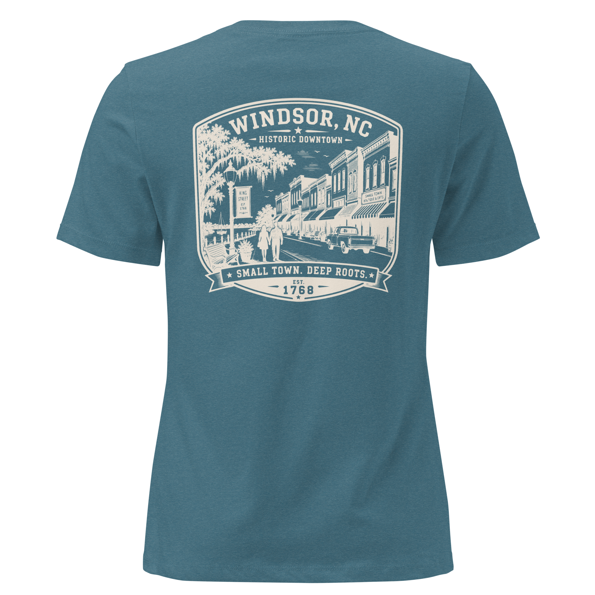 Windsor, NC - Downtown Windsor - Women's Relaxed T-Shirt