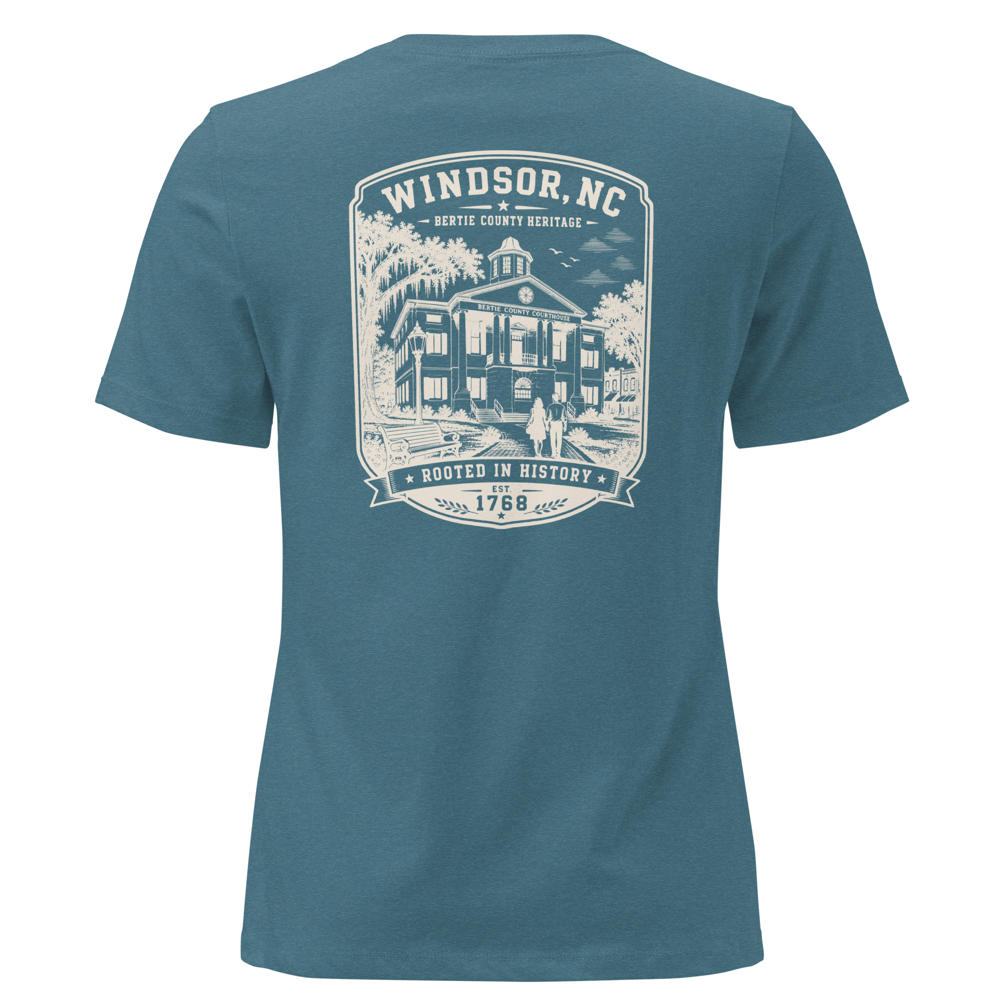 Windsor, NC - Bertie County Heritage - Women's Relaxed T-Shirt