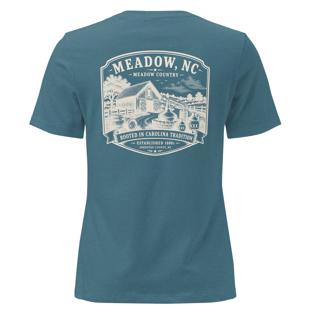Meadow, NC - Carolina Tradition - Women's Relaxed T-Shirt