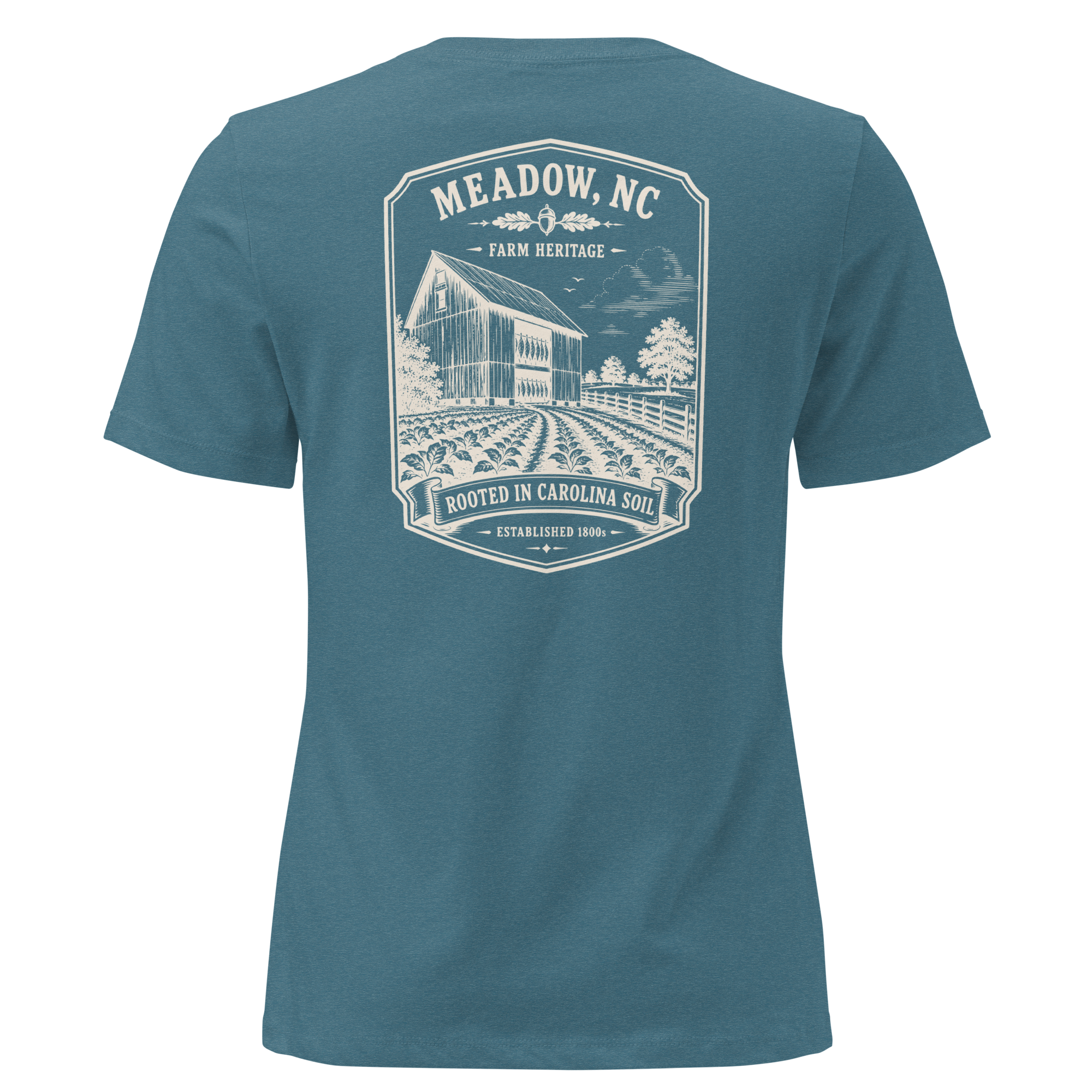 Meadow, NC - Rooted in Carolina - Women's Relaxed T-Shirt