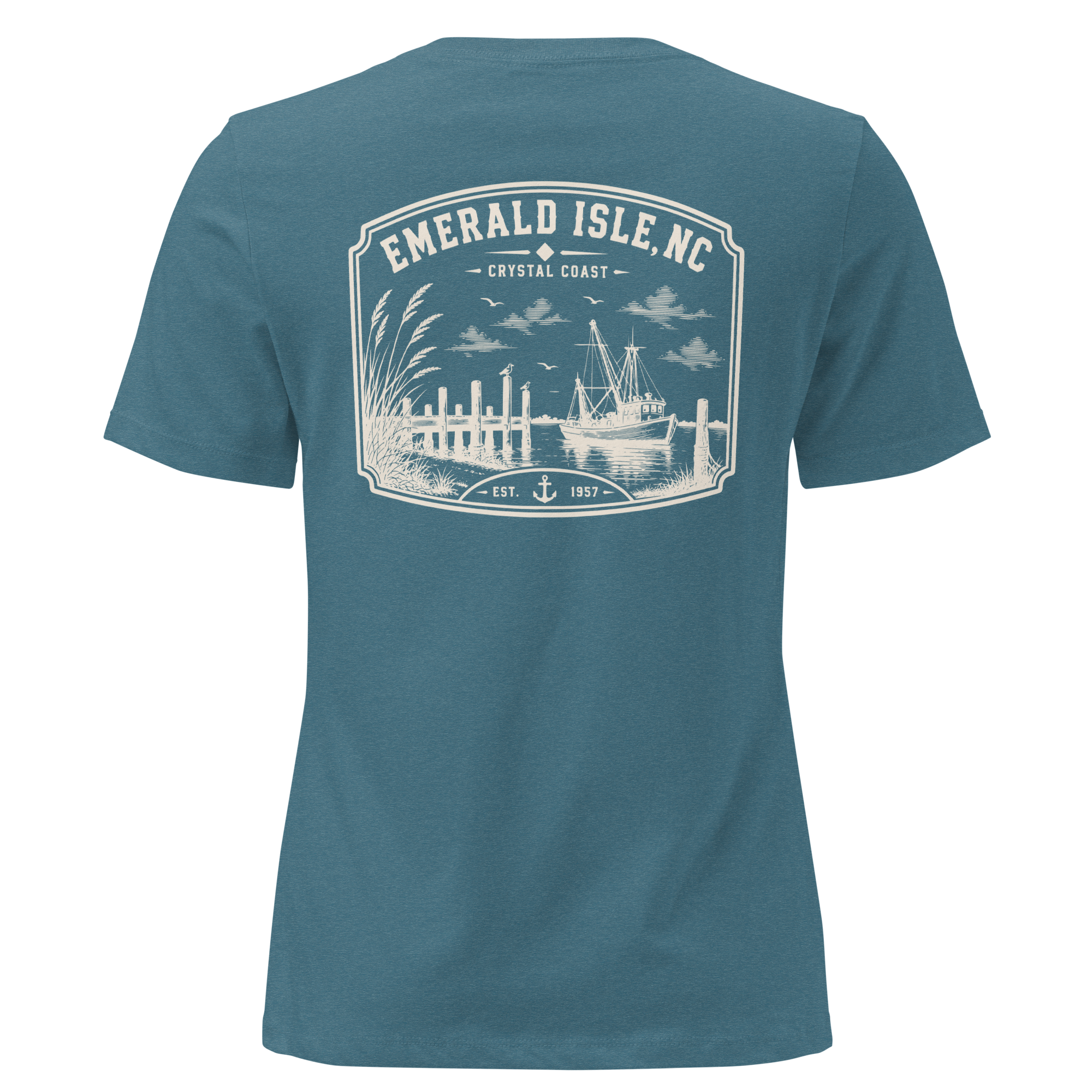 Emerald Isle NC - The Crystal Coast - Women's Relaxed T-Shirt