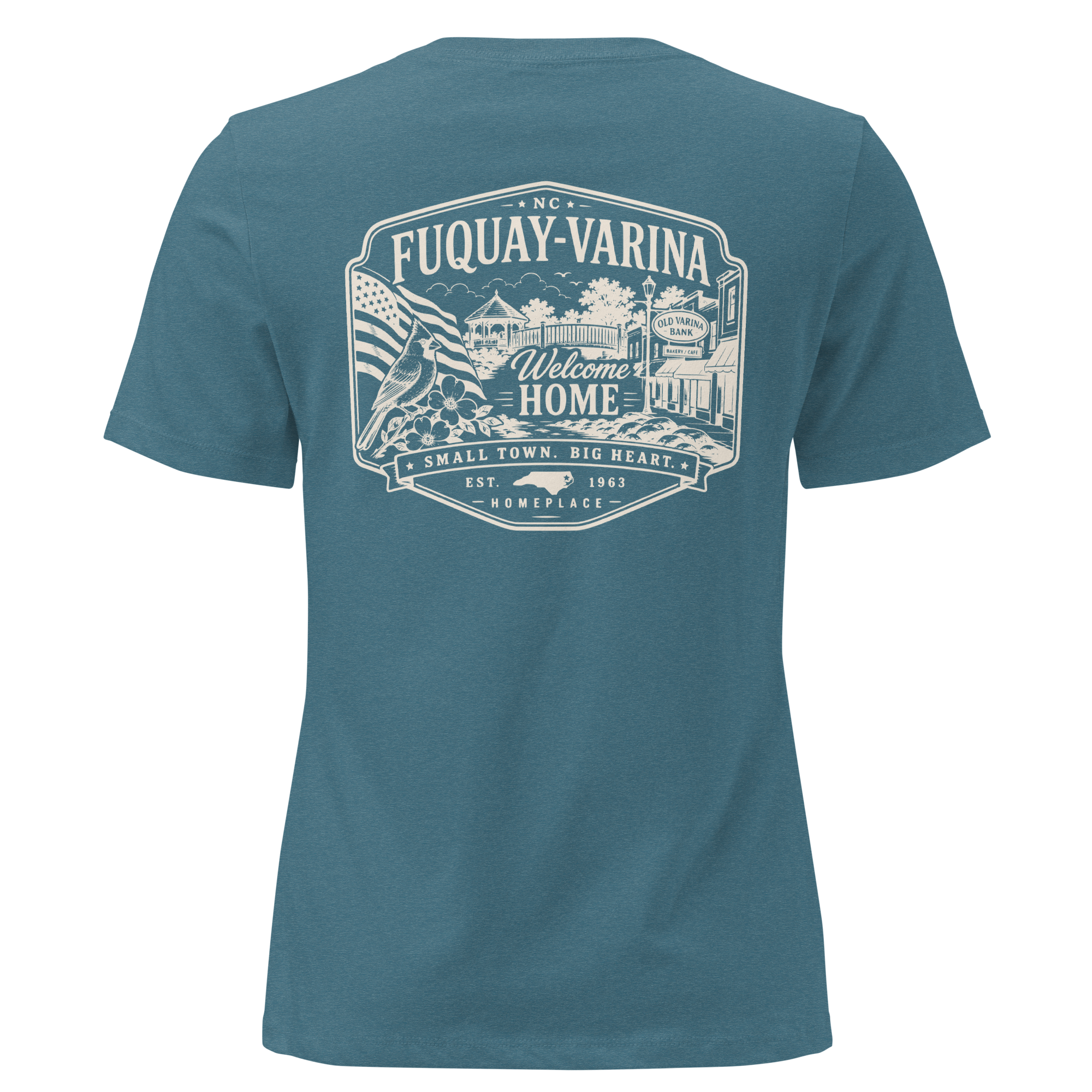 Fuquay-Varina, NC - Welcome Home - Women's Relaxed T-Shirt