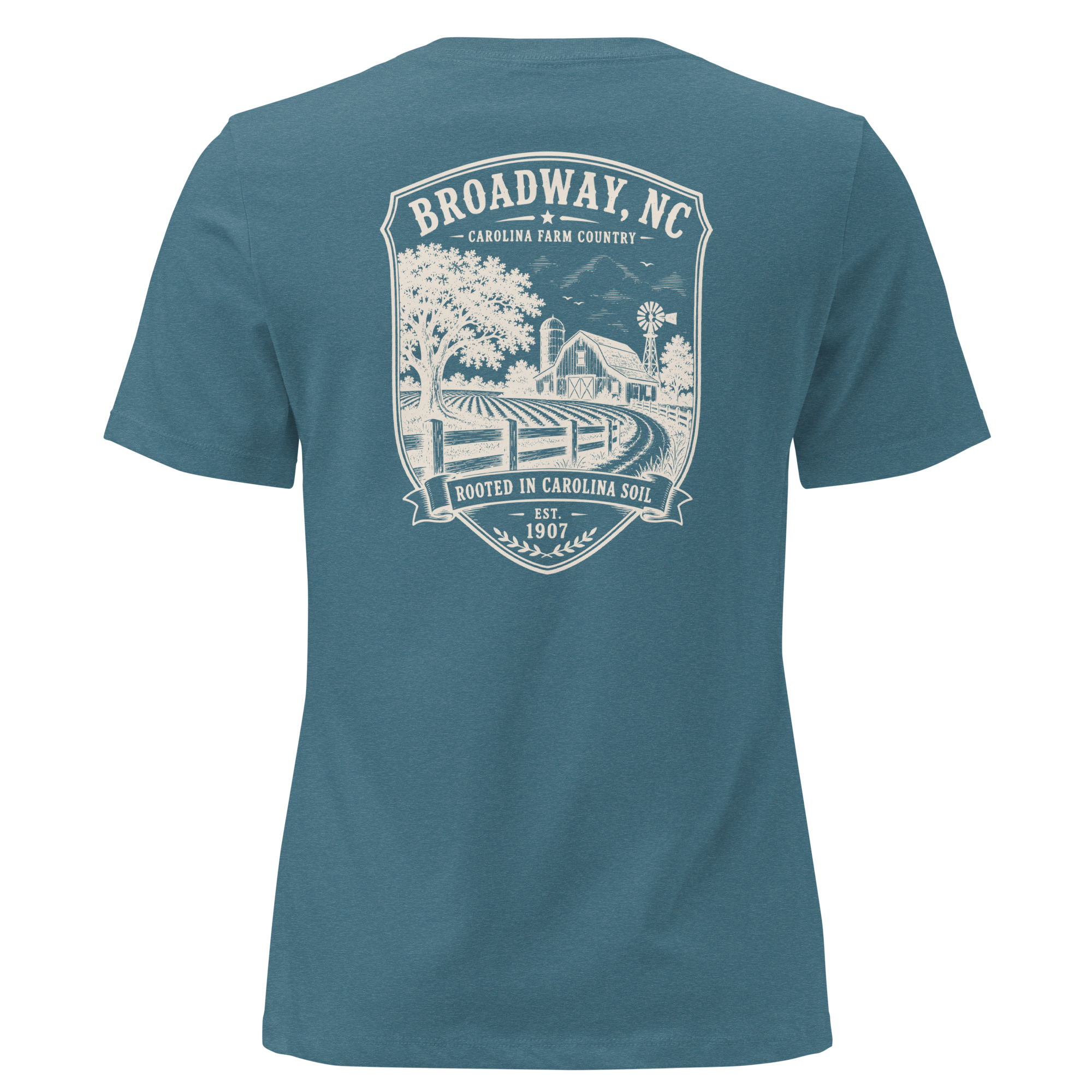 Broadway, NC - Farm Country - Women's Relaxed T-Shirt