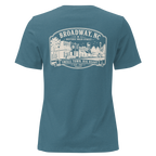 Broadway, NC - Main Street - Women's Relaxed T-Shirt