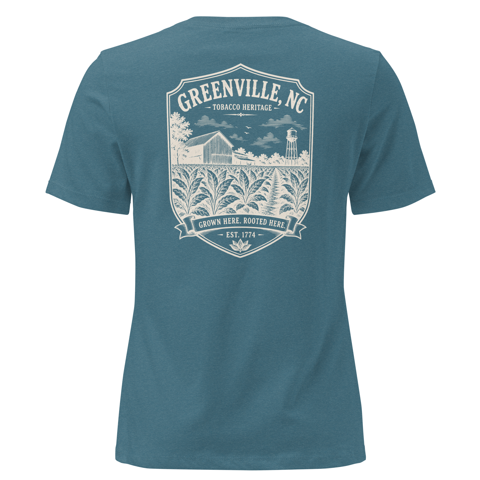 Greenville, NC - Tobacco Heritage - Women's Relaxed T-Shirt