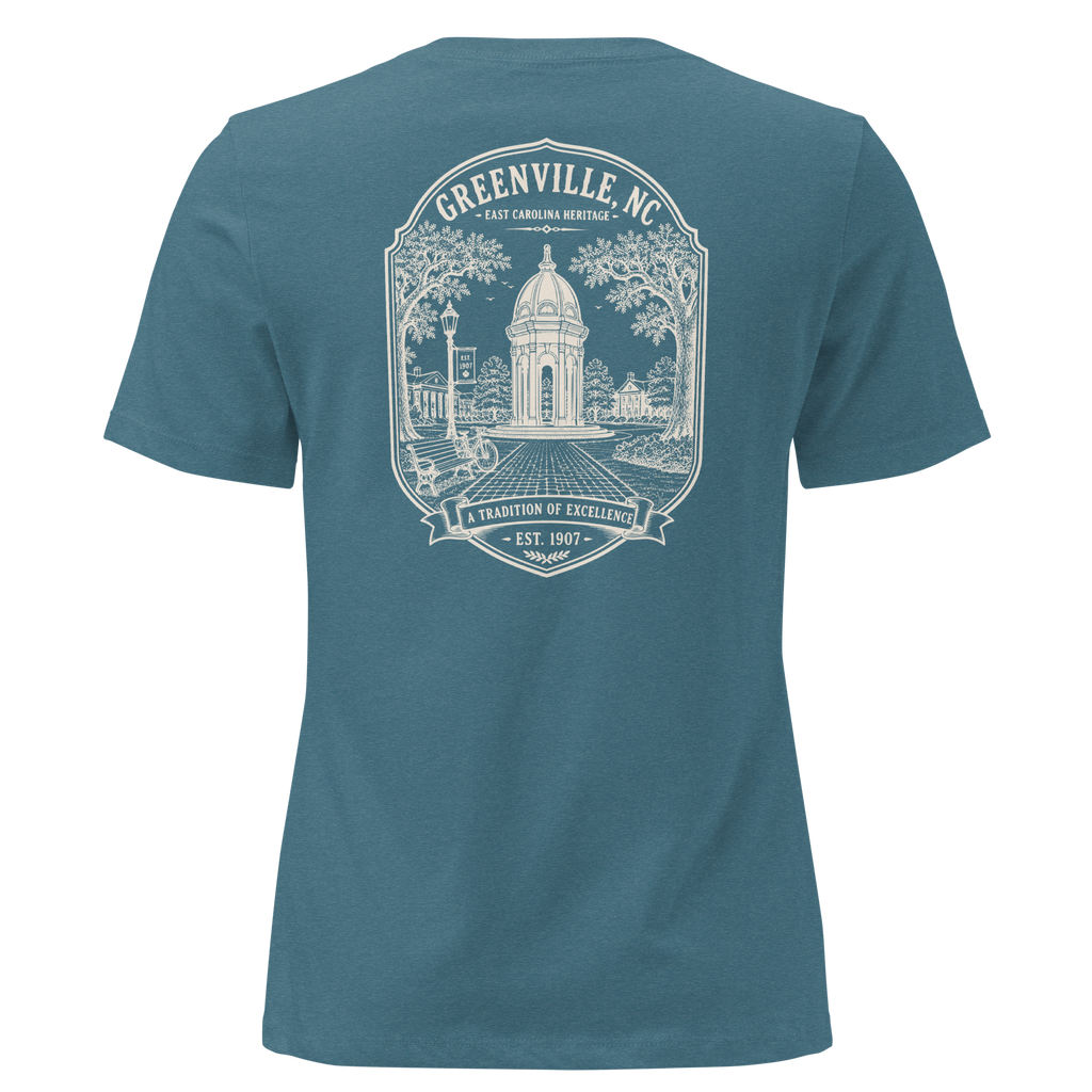 Greenville, NC - East Carolina - Women's Relaxed T-Shirt