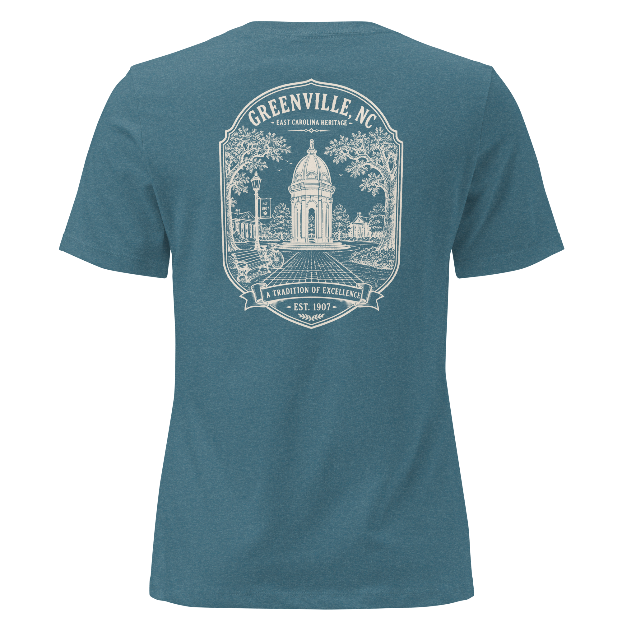Greenville, NC - East Carolina - Women's Relaxed T-Shirt
