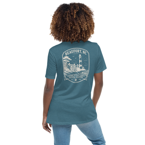 Beaufort, NC - Gateway To Cape Lookout - Women's Relaxed T-Shirt