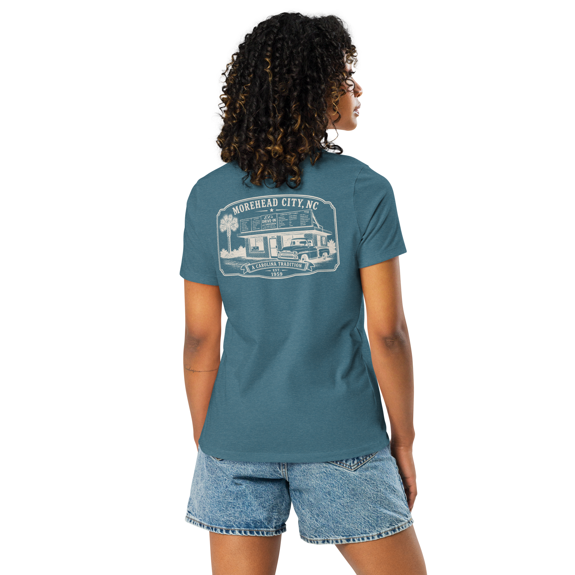 Morehead City, NC - A Carolina Tradition - Women's Relaxed T-Shirt