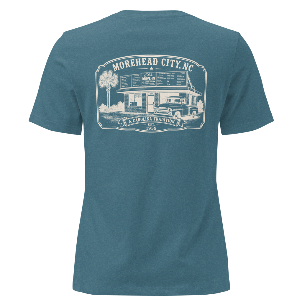 Morehead City, NC - A Carolina Tradition - Women's Relaxed T-Shirt