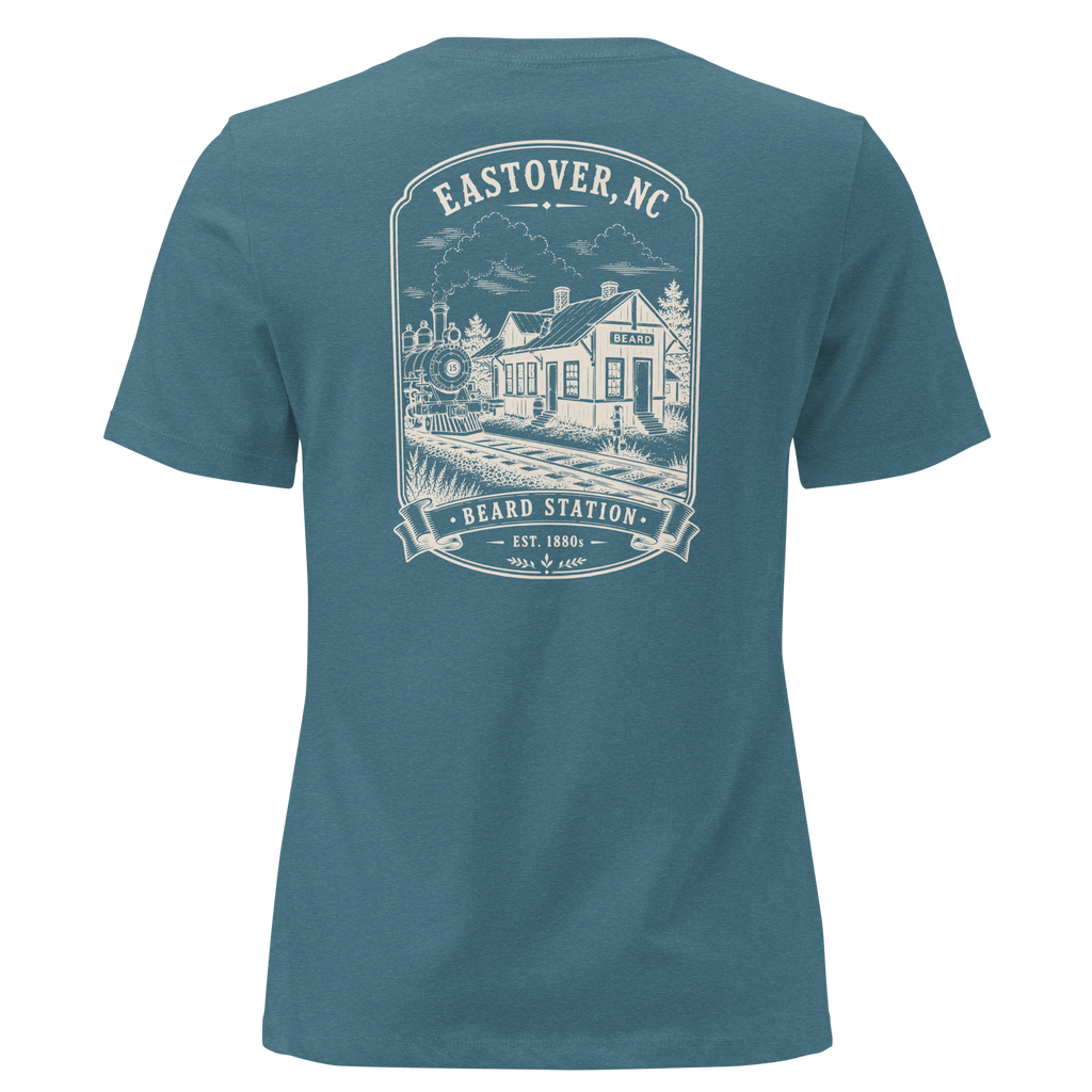Eastover, NC - Beard Station - Women's Relaxed T-Shirt