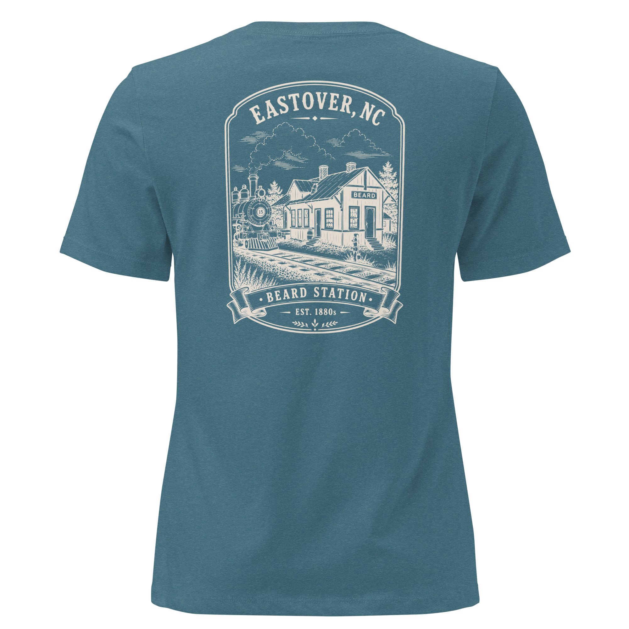 Eastover, NC - Beard Station - Women's Relaxed T-Shirt