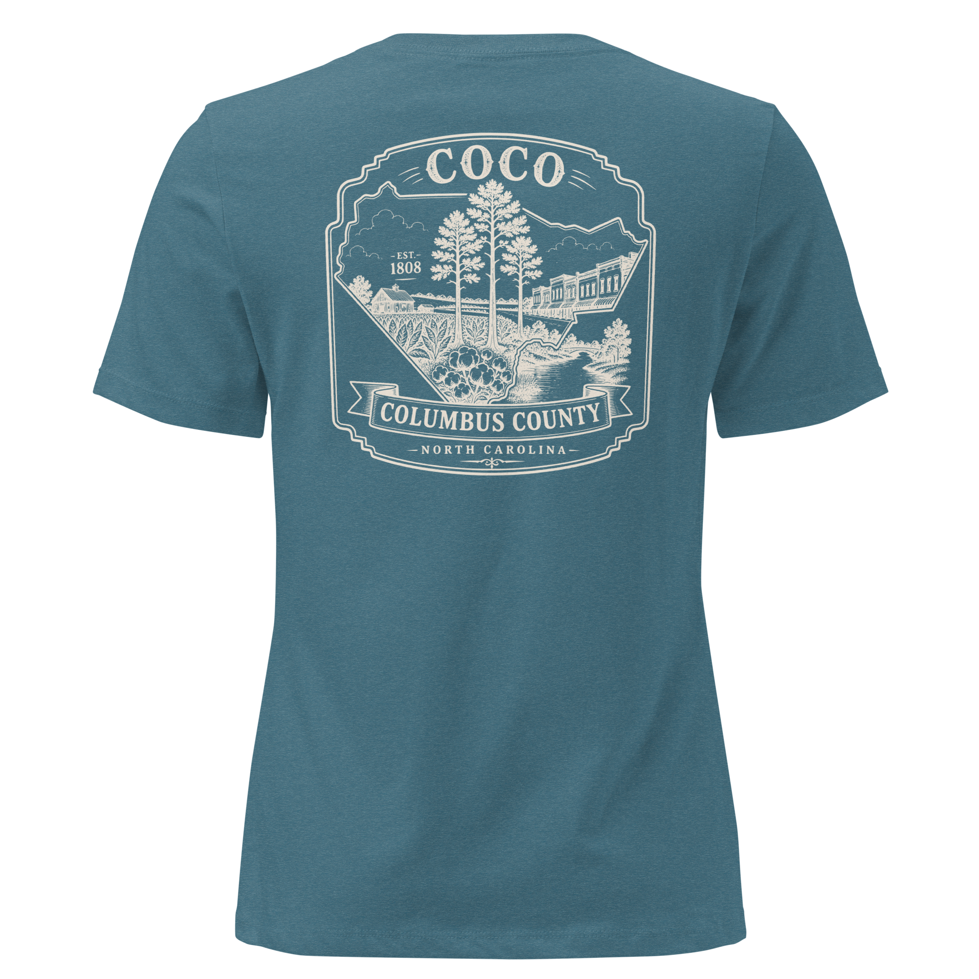 Whiteville, NC - CoCo - Women's Relaxed T-Shirt