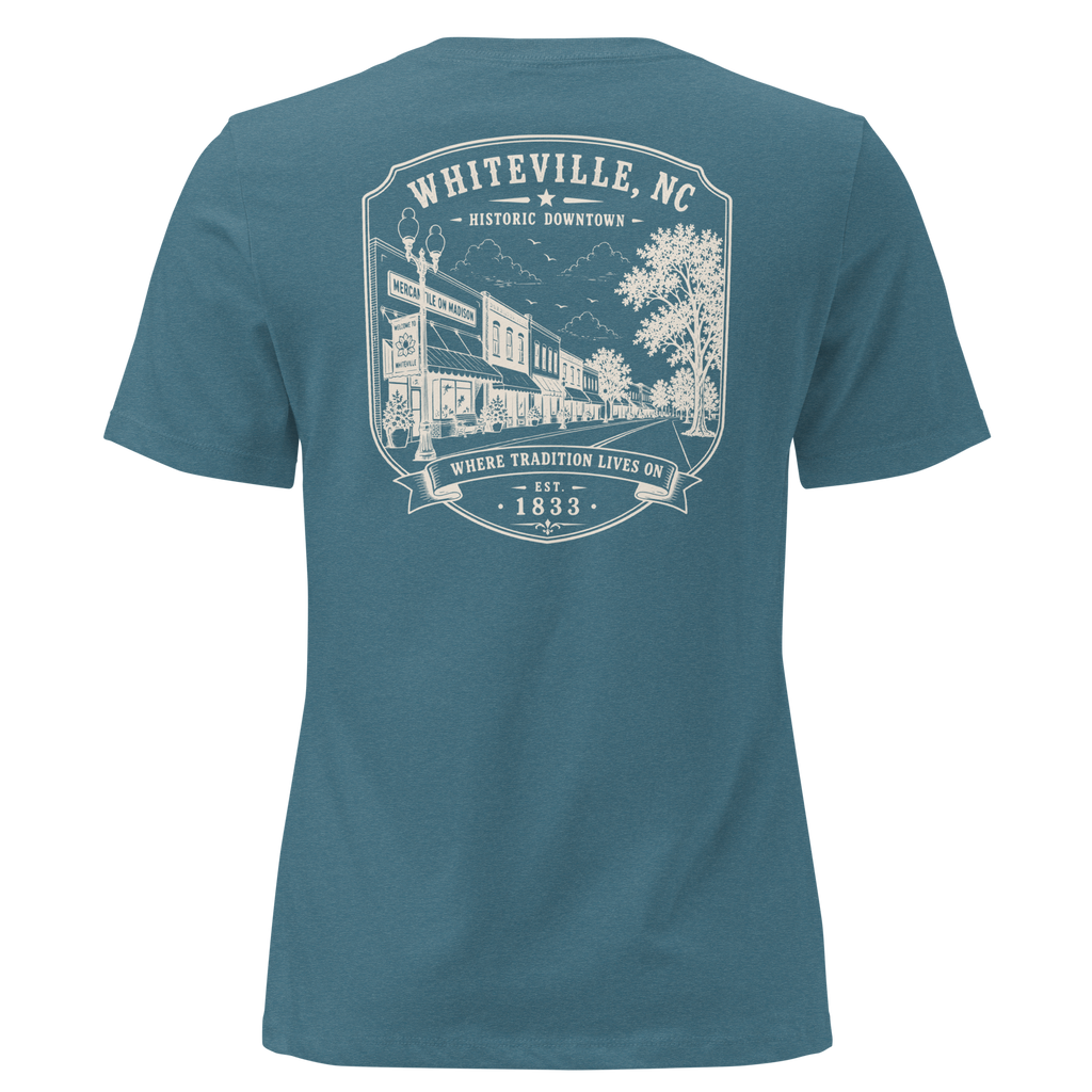 Whiteville, NC - Downtown - Women's Relaxed T-Shirt