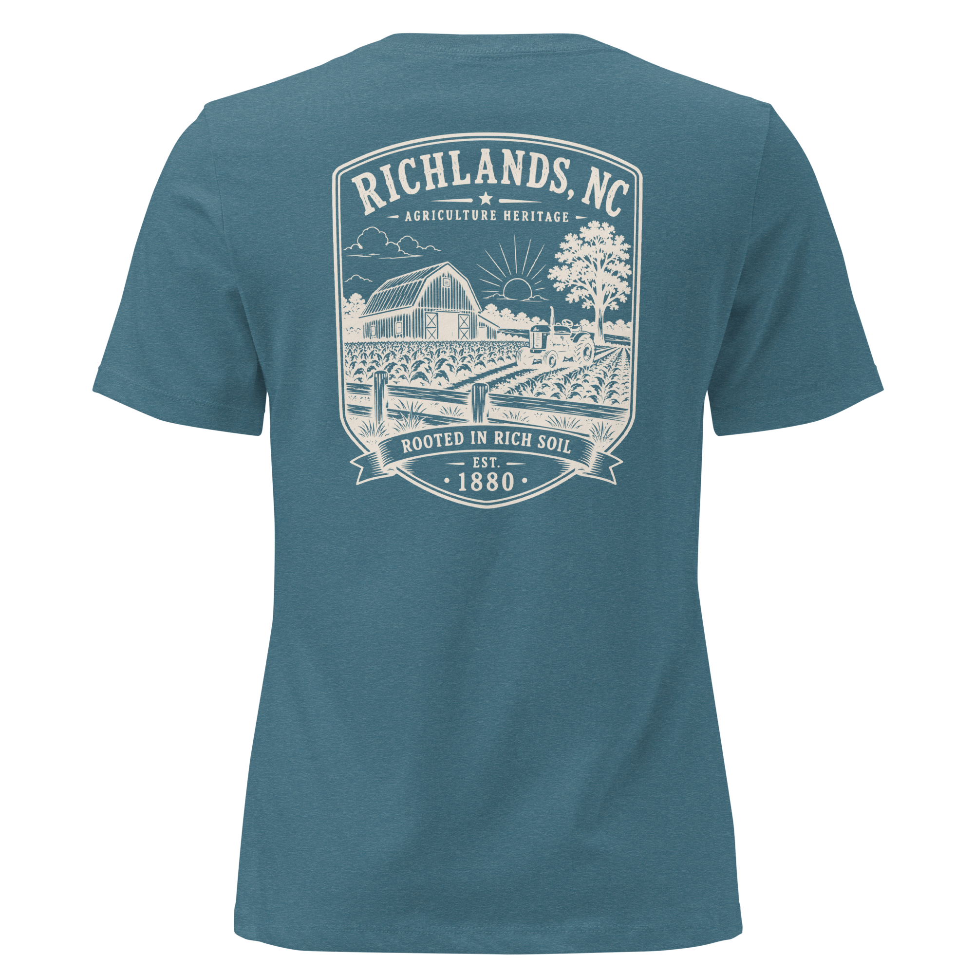 Richlands, NC - Rooted in Rich Soil - Women's Relaxed T-Shirt