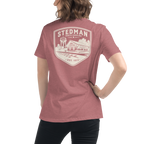 Stedman, NC - Stedman Train Depot Badge- Women's Relaxed T-Shirt