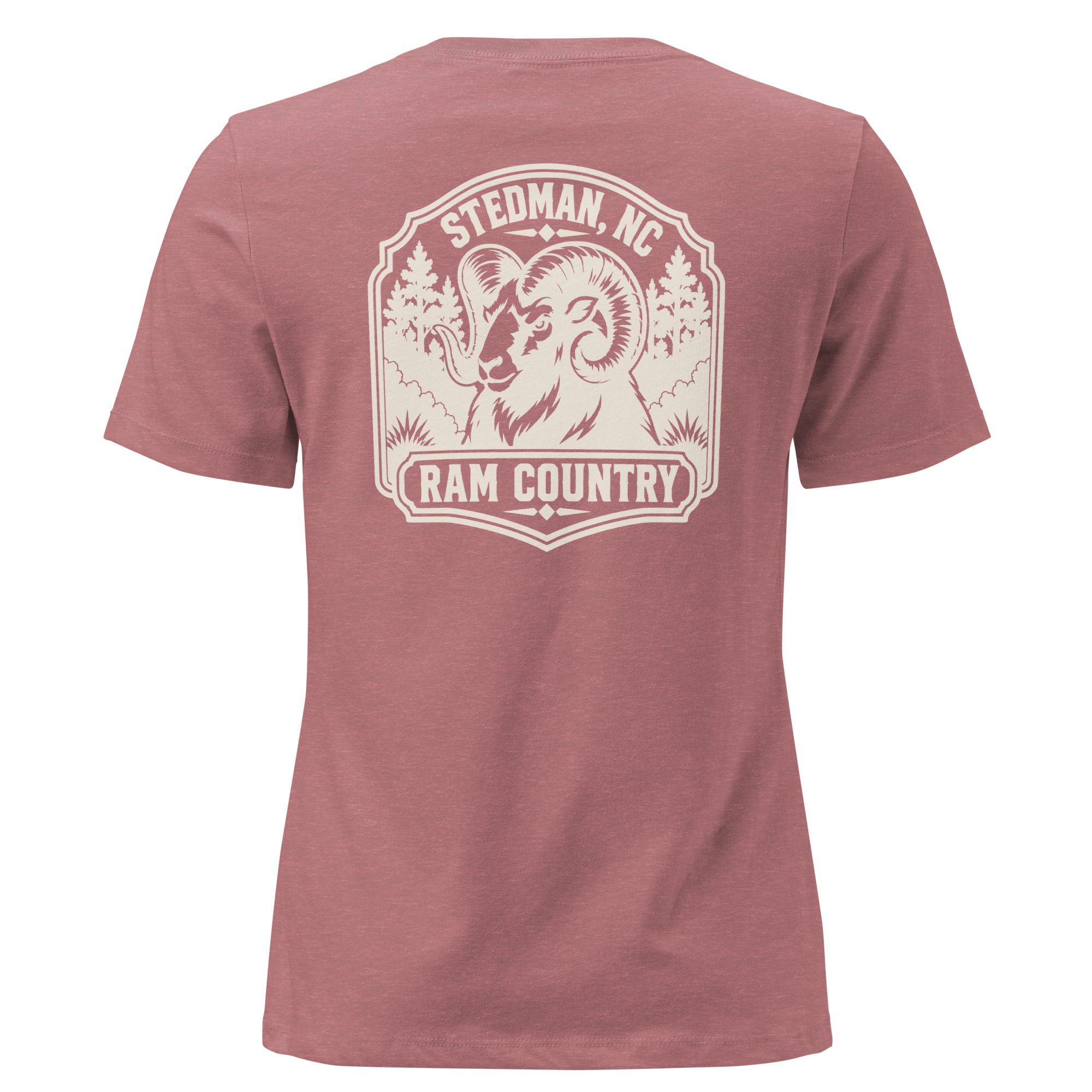 Stedman, NC - Ram Country- Women's Relaxed T-Shirt