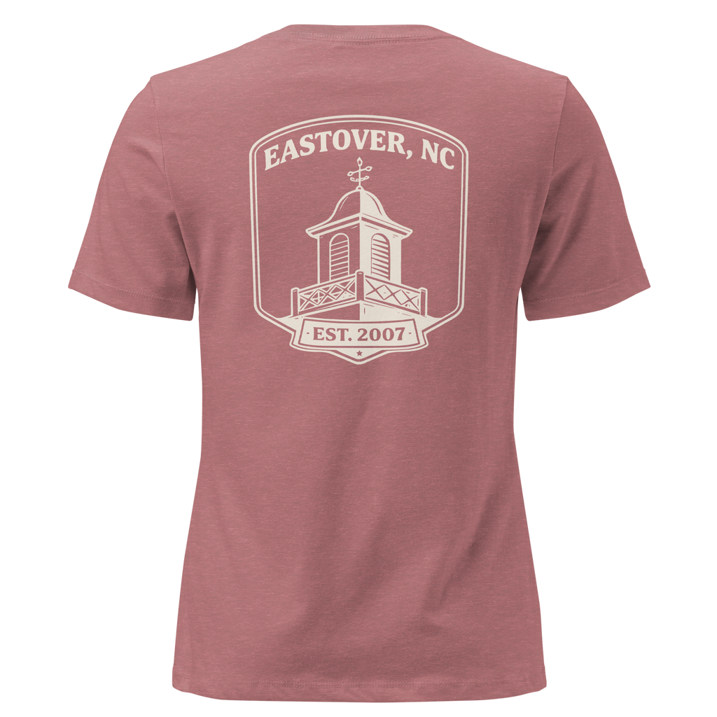 Eastover NC - Old School Cupola- Women's Relaxed T-Shirt