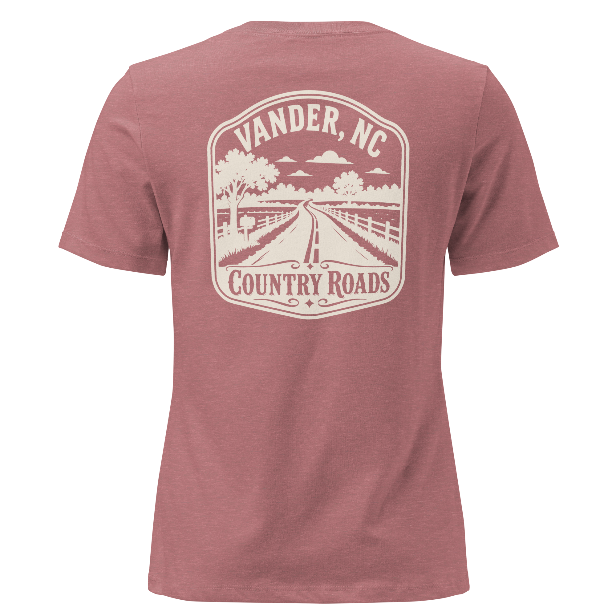 Vander NC - Country Roads- Women's Relaxed T-Shirt
