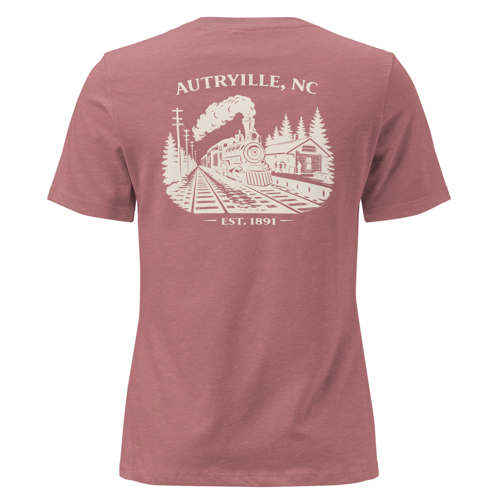 Autryville NC - Railroad Town- Women's Relaxed T-Shirt