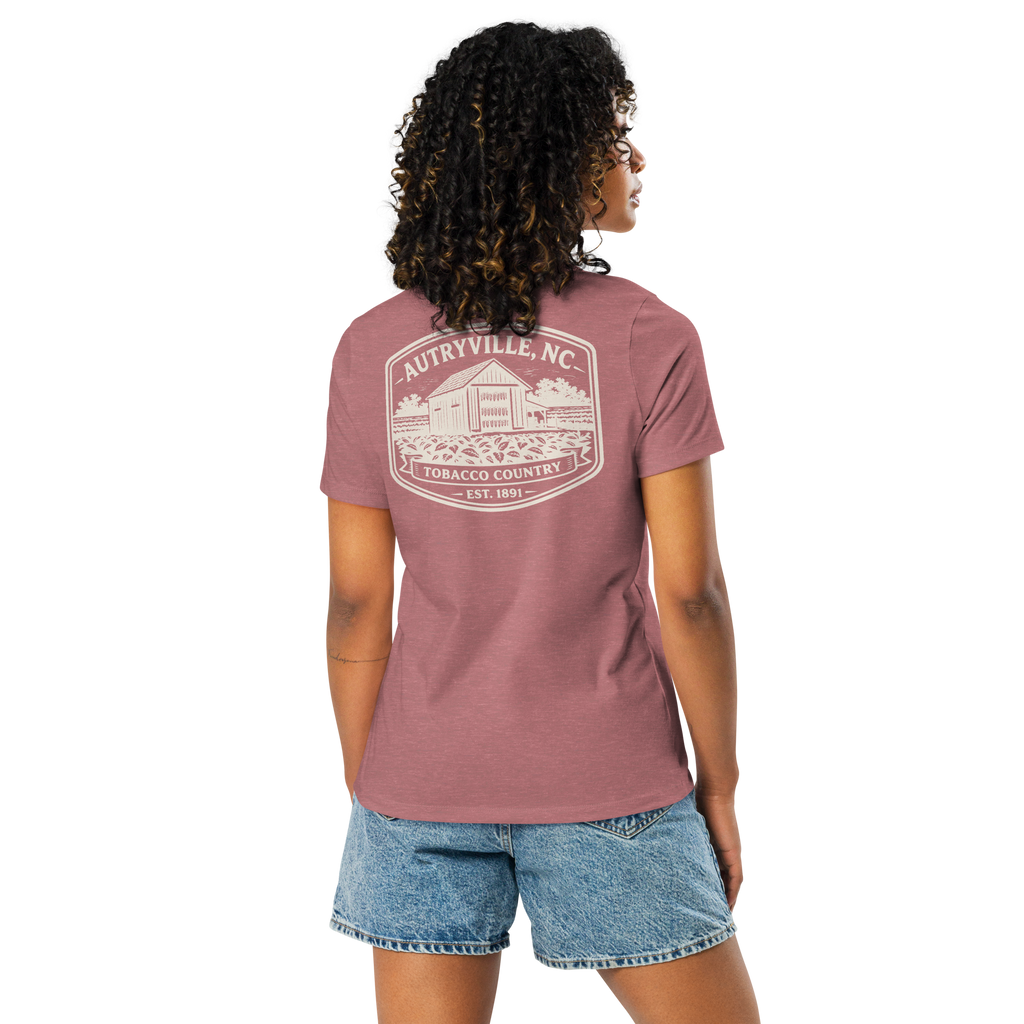 Autryville NC - Tobacco Country- Women's Relaxed T-Shirt
