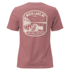 White Lake NC - Home Away from Home- Women's Relaxed T-Shirt