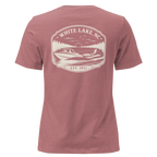 White Lake NC - Boat Fun- Women's Relaxed T-Shirt