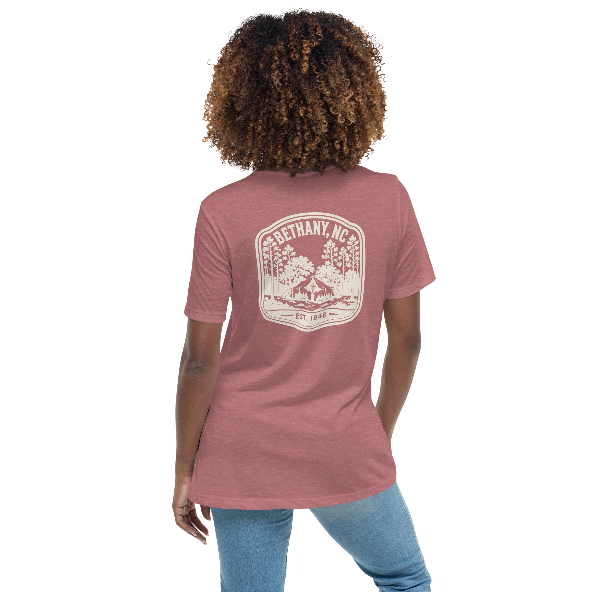 Bethany NC - Tent Revival- Women's Relaxed T-Shirt