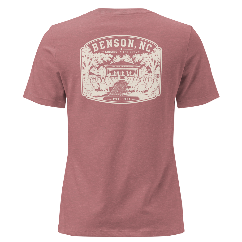 Benson, NC - Singing In The Grove - Women's Relaxed T-Shirt