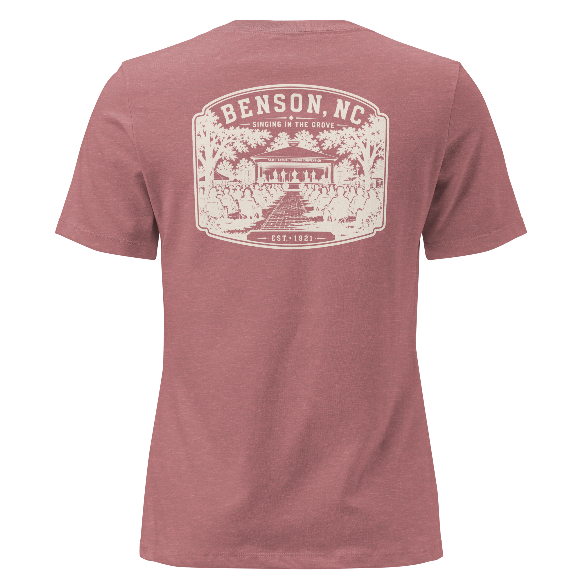 Benson, NC - Singing In The Grove - Women's Relaxed T-Shirt