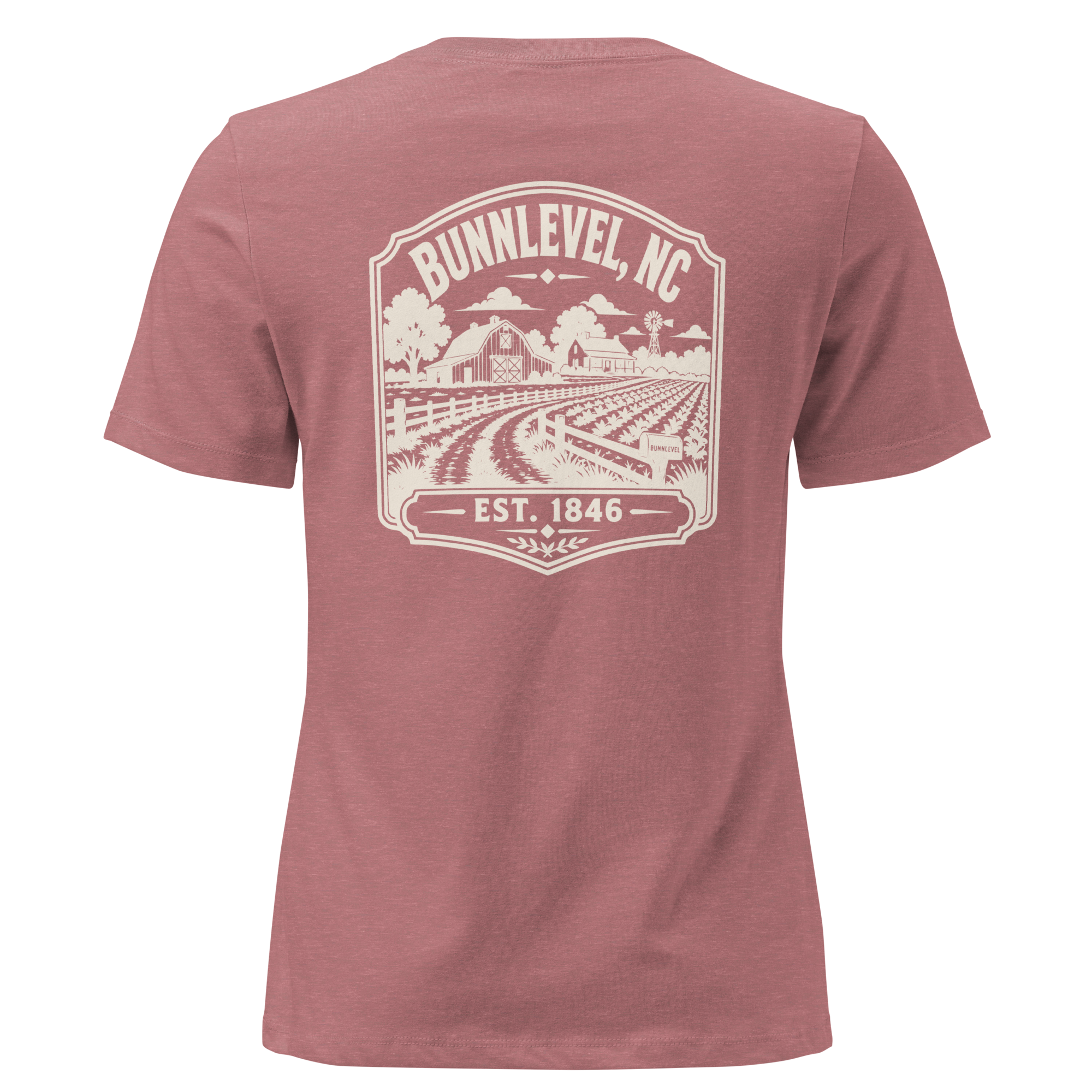 Bunnlevel NC - Farm Heritage- Women's Relaxed T-Shirt