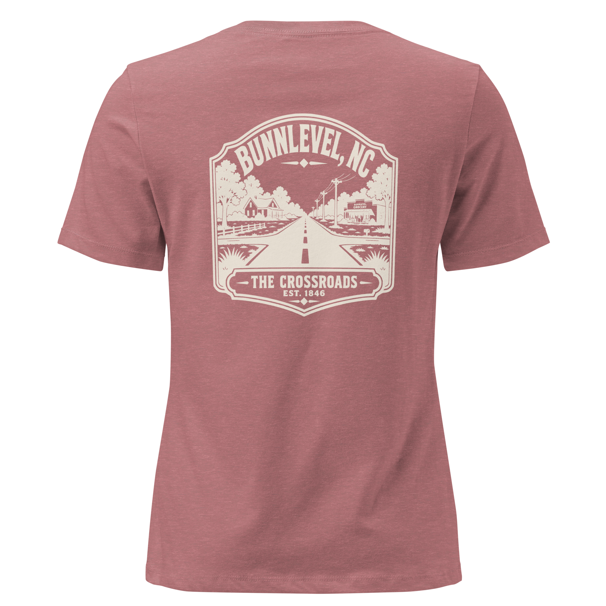Bunnlevel NC - Crossroads- Women's Relaxed T-Shirt