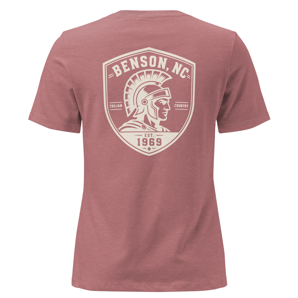 Benson NC - Trojan Country - Women's Relaxed T-Shirt