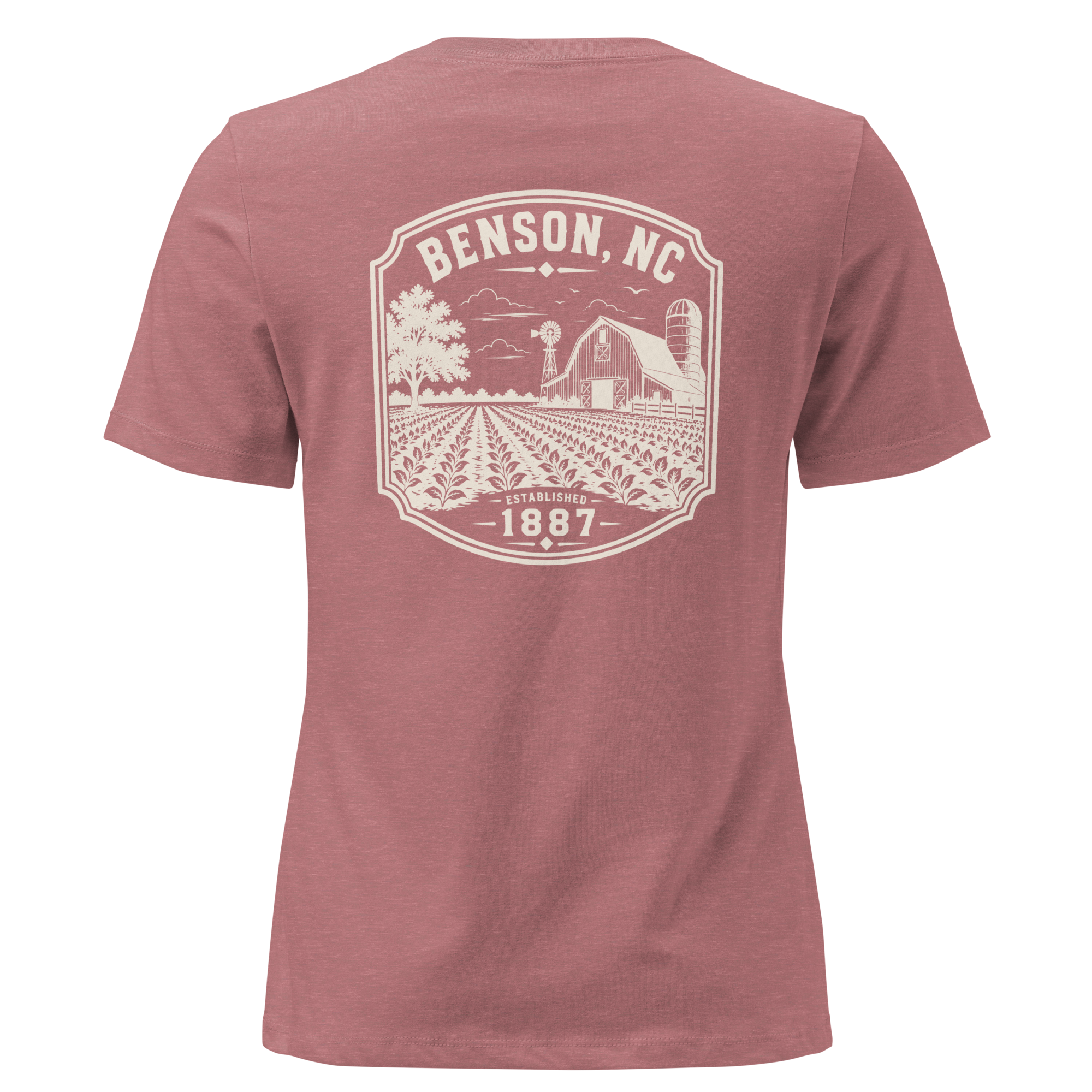 Benson NC - Farm Country - Women's Relaxed T-Shirt