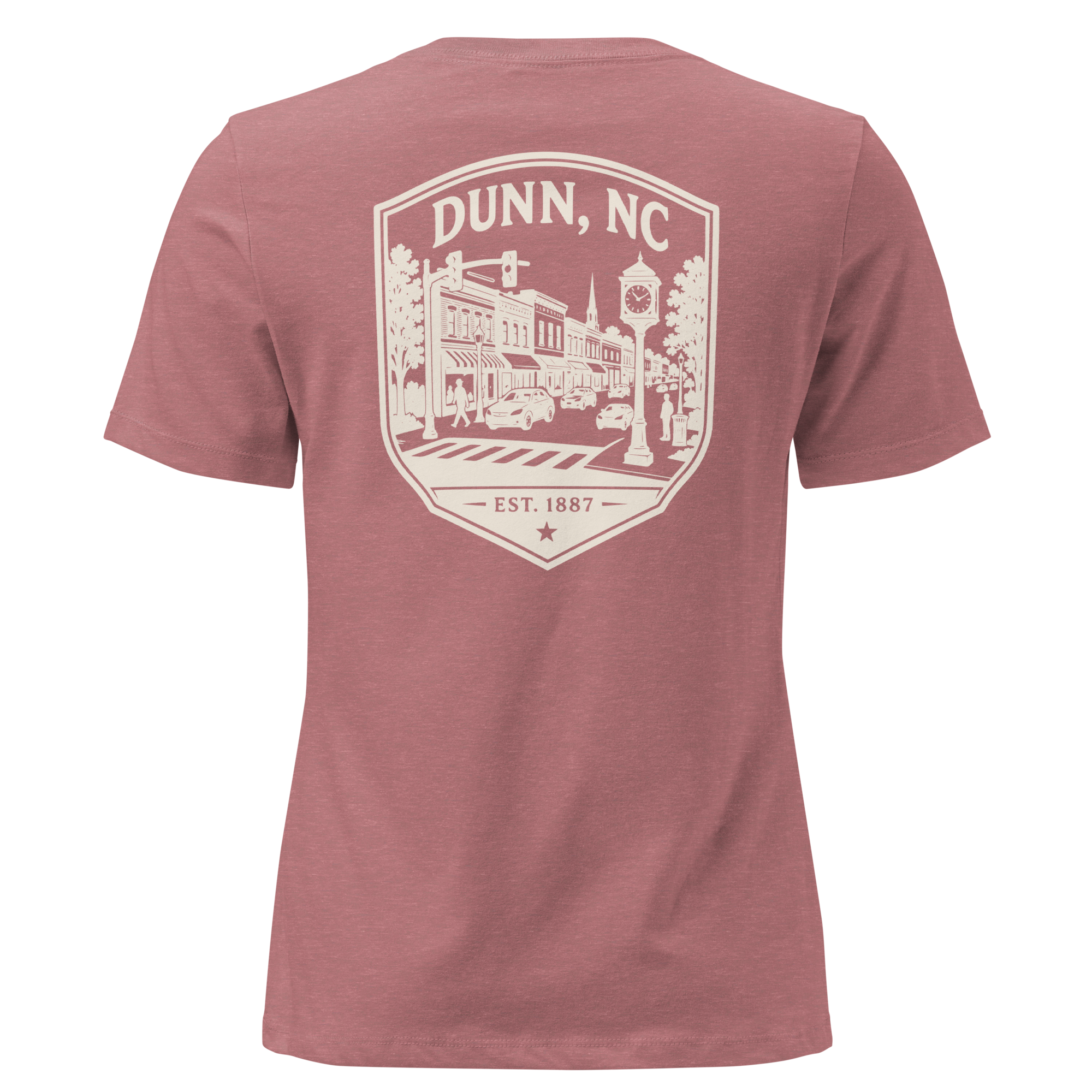 Dunn NC - Downtown- Women's Relaxed T-Shirt