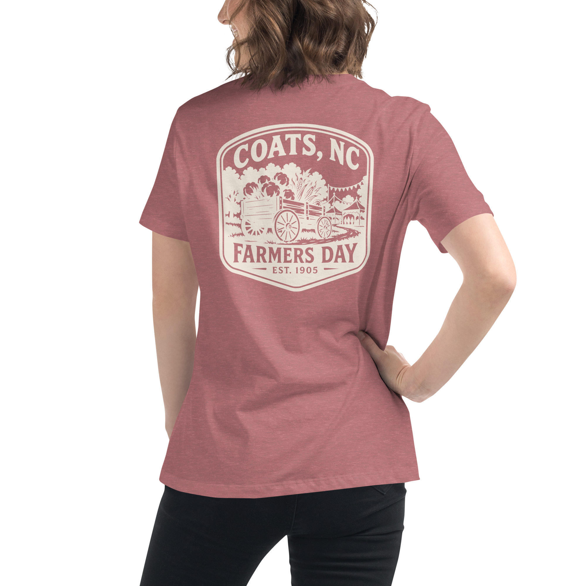 Coats NC - Farmers Day- Women's Relaxed T-Shirt