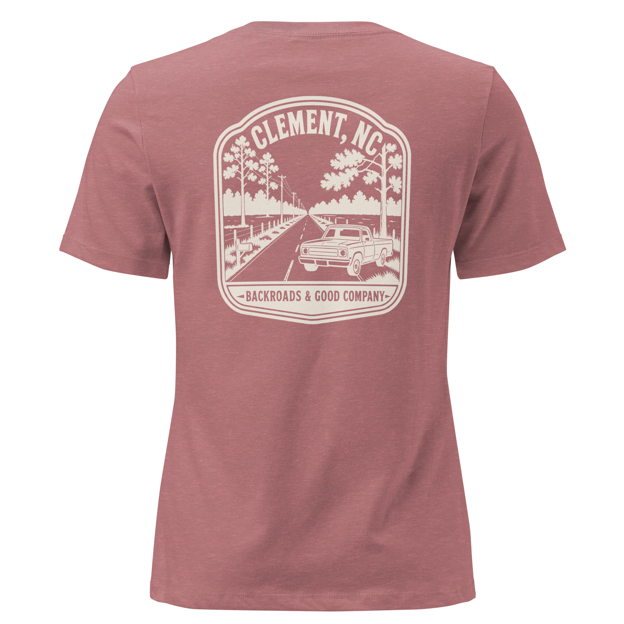 Clement NC - Country Roads- Women's Relaxed T-Shirt