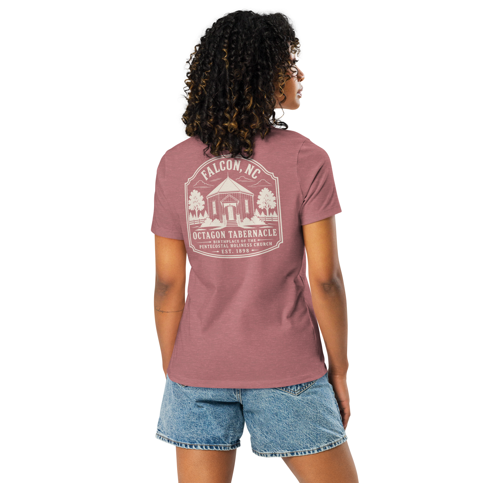 Falcon NC - Octagon Tabernacle 2- Women's Relaxed T-Shirt