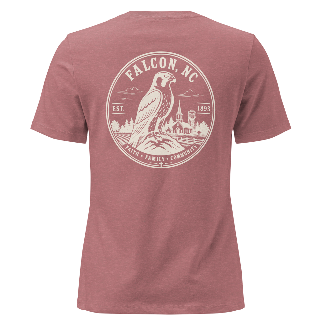 Falcon NC - Town of Falcon- Women's Relaxed T-Shirt