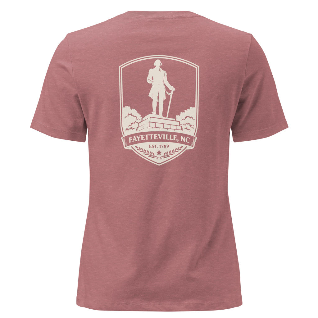 Fayetteville NC - Lafayette- Women's Relaxed T-Shirt