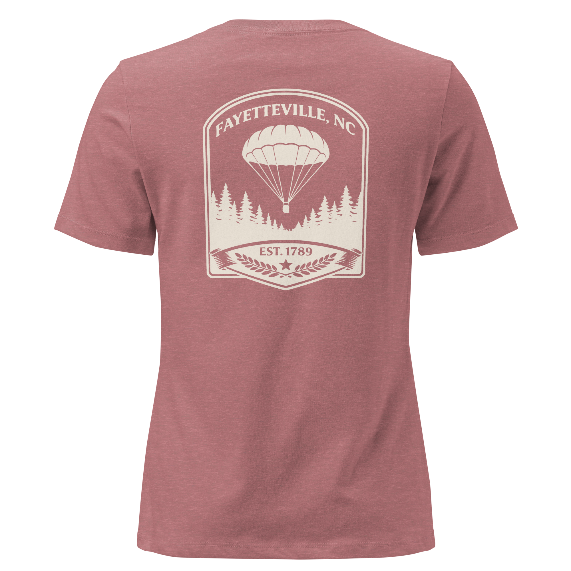 Fayetteville NC - Airborne- Women's Relaxed T-Shirt