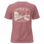 Godwin NC - The Back Roads- Women's Relaxed T-Shirt