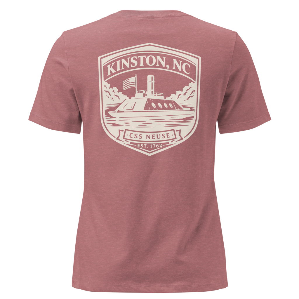 Kinston NC - CSS Neuse- Women's Relaxed T-Shirt