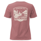 Kinston NC - Neuse River Fishing- Women's Relaxed T-Shirt