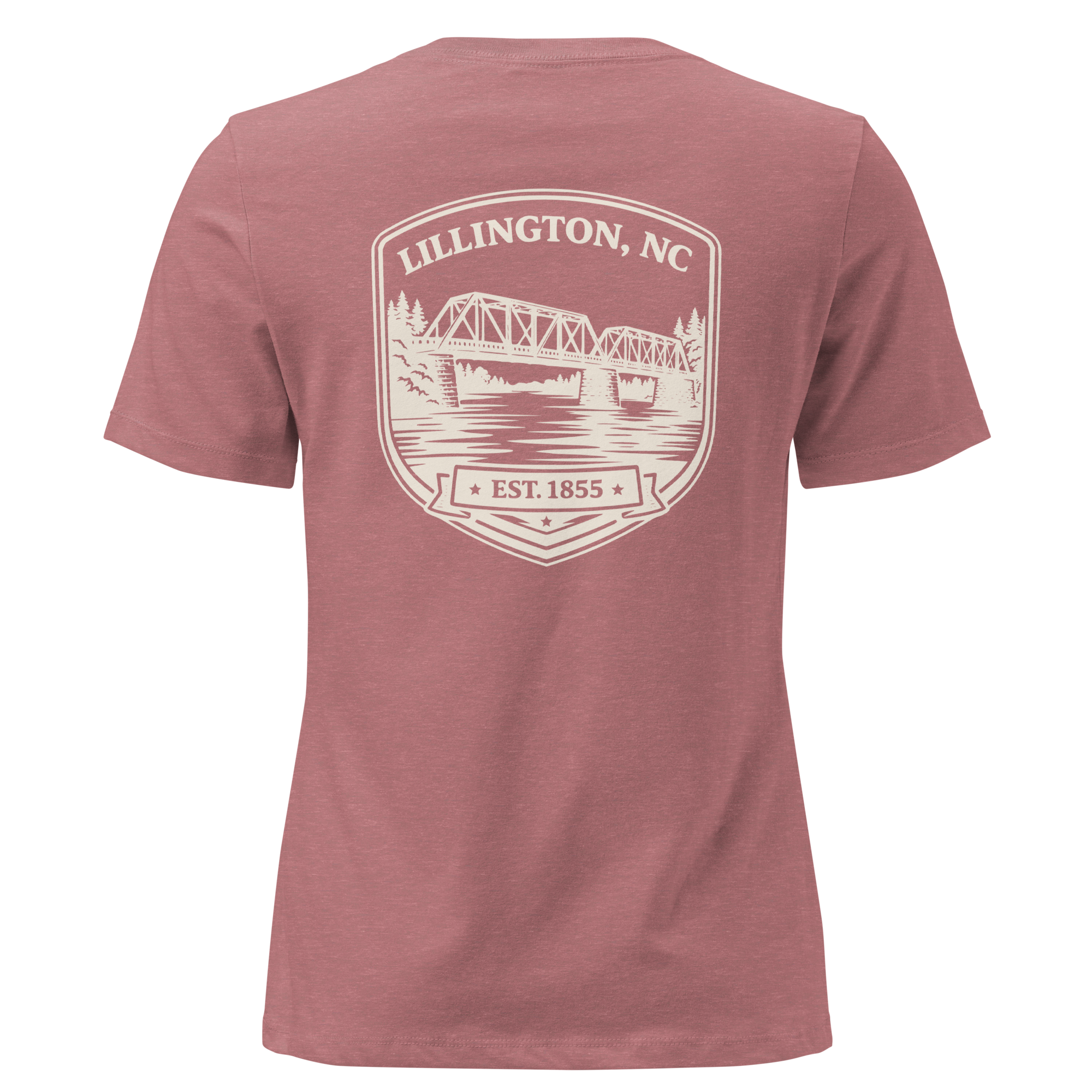 Lillington NC - Old Trestle Bridge- Women's Relaxed T-Shirt