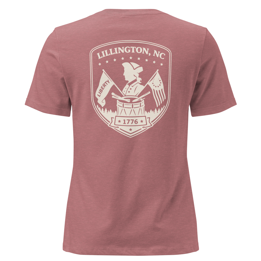 Lillington NC - 1776- Women's Relaxed T-Shirt
