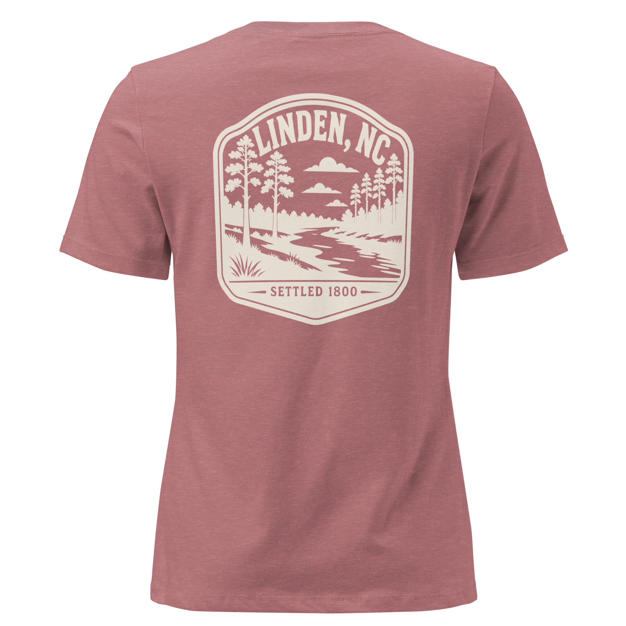 Linden NC - Little River- Women's Relaxed T-Shirt