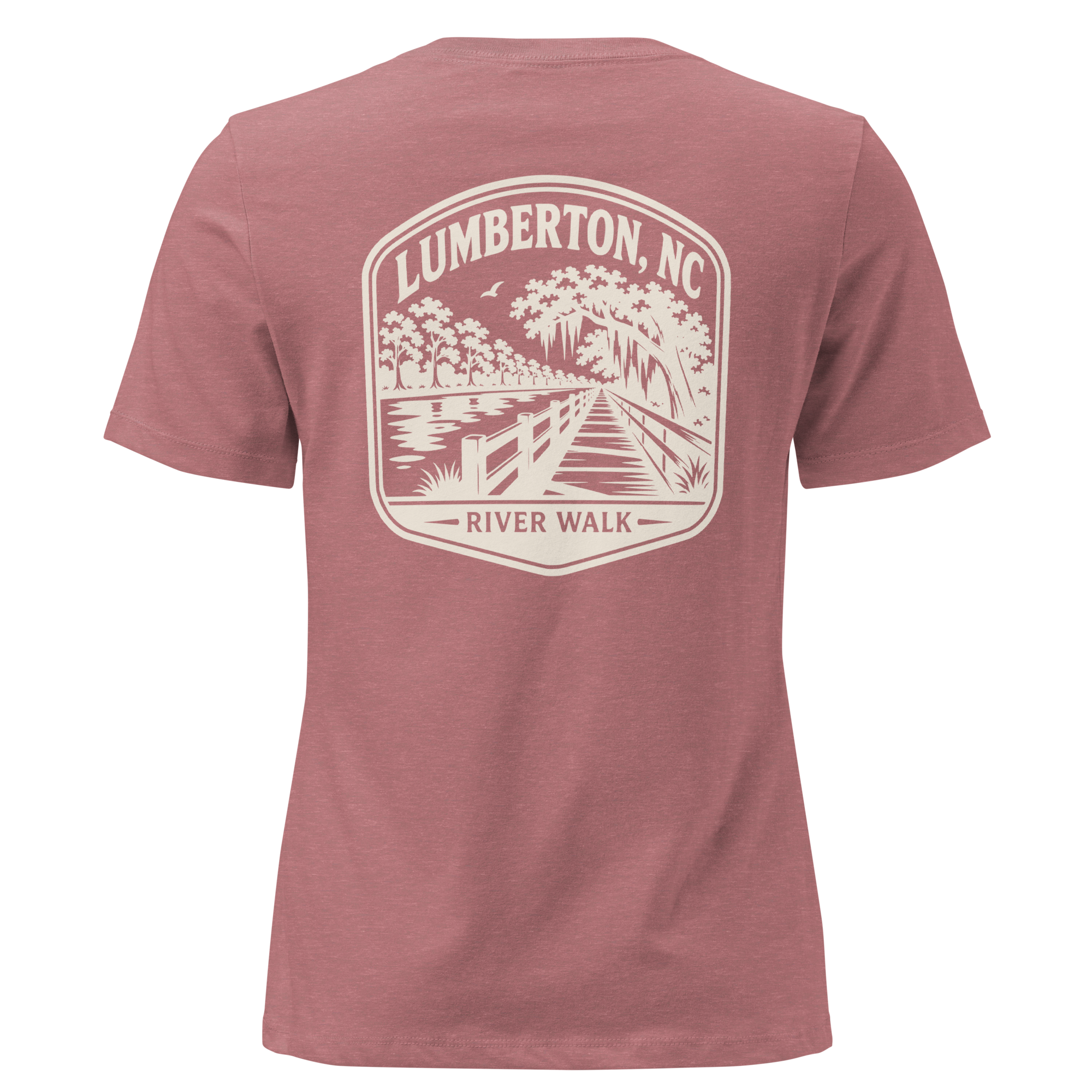 Lumberton NC - The Riverwalk- Women's Relaxed T-Shirt