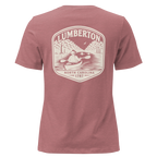Lumberton NC - Kayak on River- Women's Relaxed T-Shirt