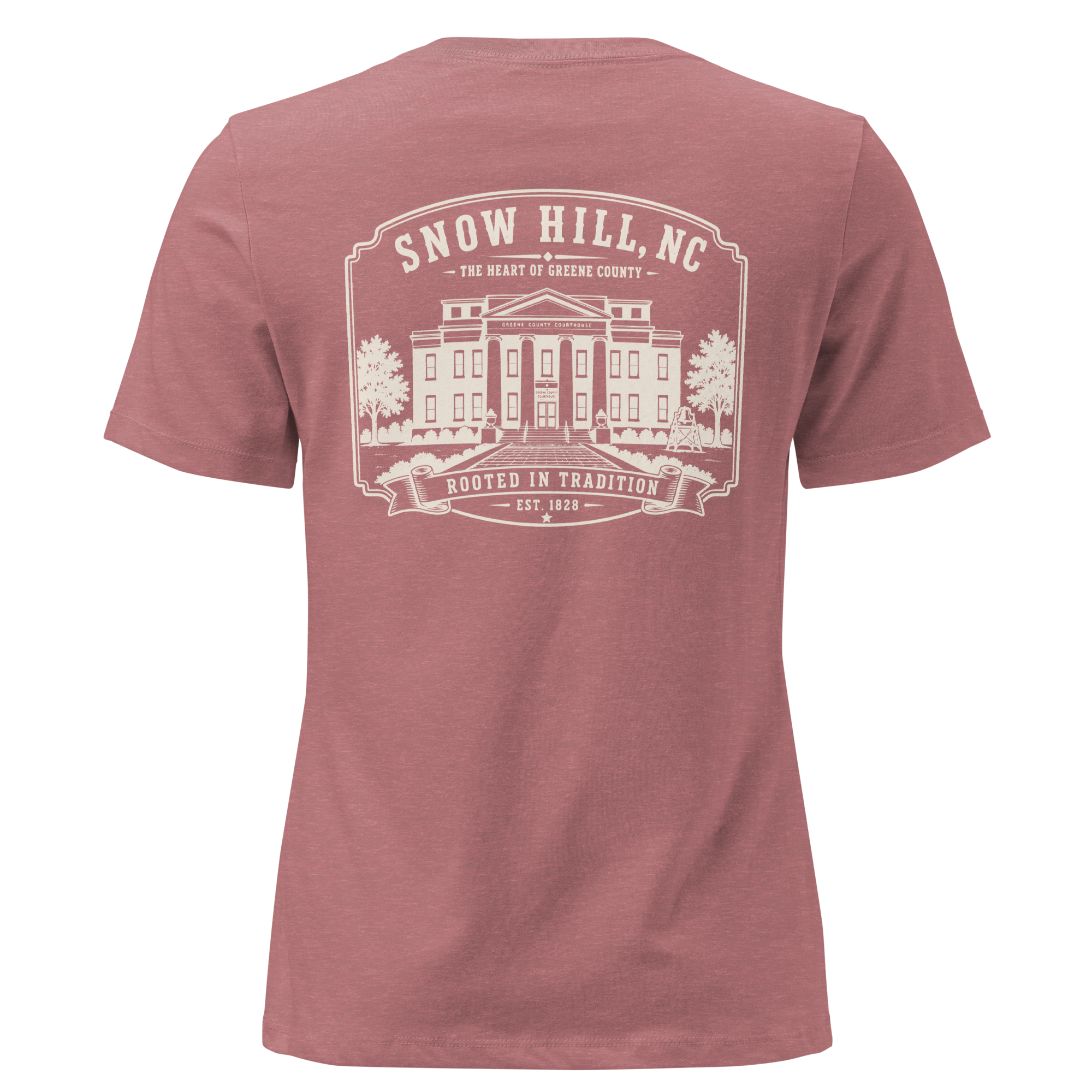 Snow Hill, NC - Historic Courthouse - Women's Relaxed T-Shirt